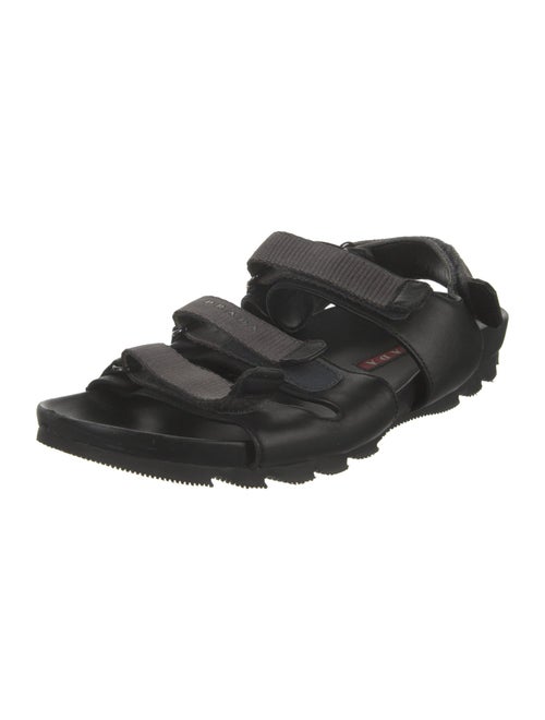 Prada Sport Leather Sandals