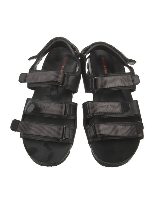 Prada Sport Leather Sandals