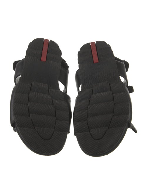 Prada Sport Leather Sandals