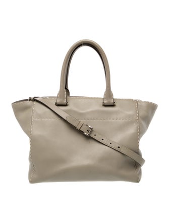 Prada Glace Calf Leather Top Handle Bag