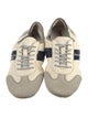 Prada Leather Colorblock Pattern Sneakers