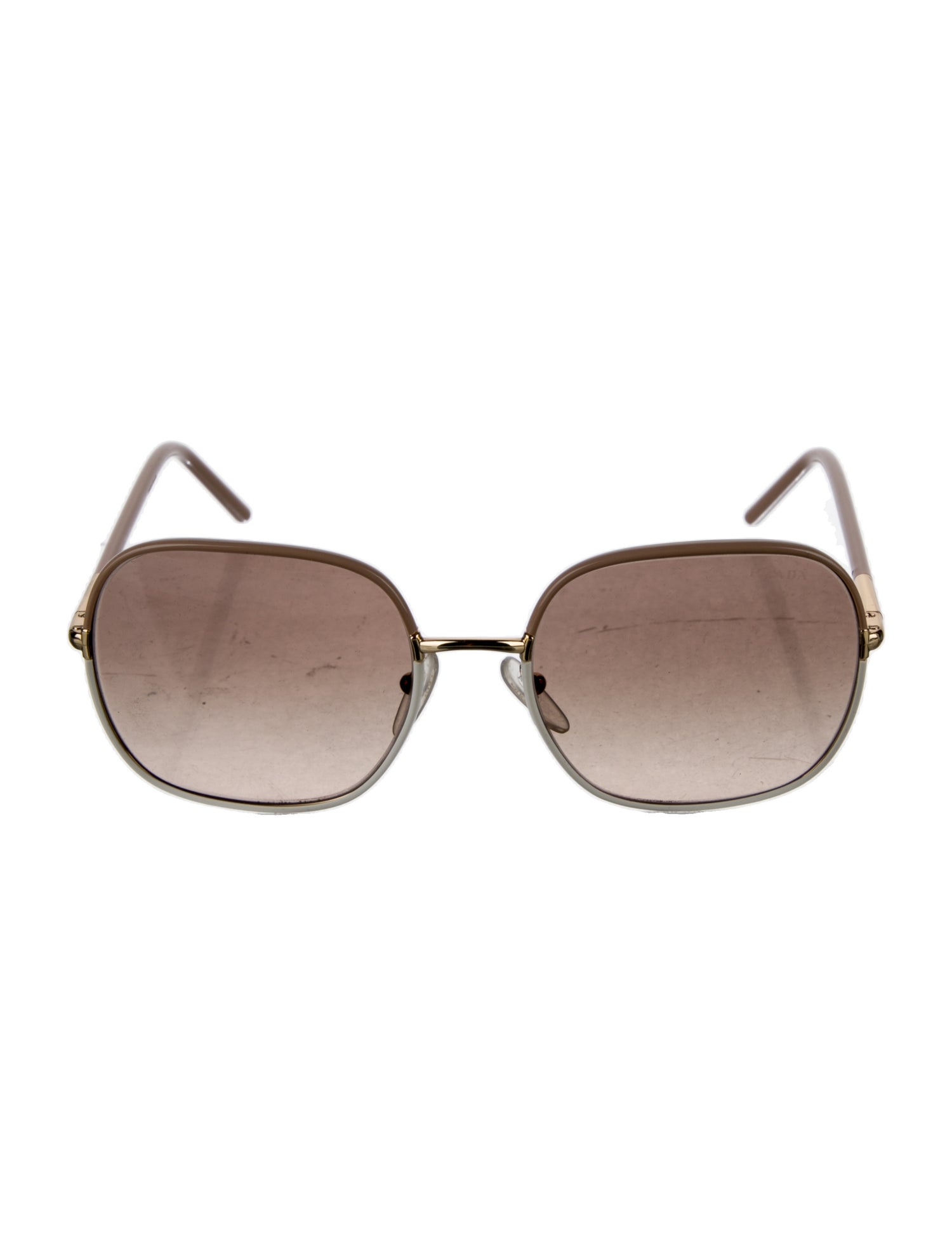 Prada Square Tinted Sunglasses