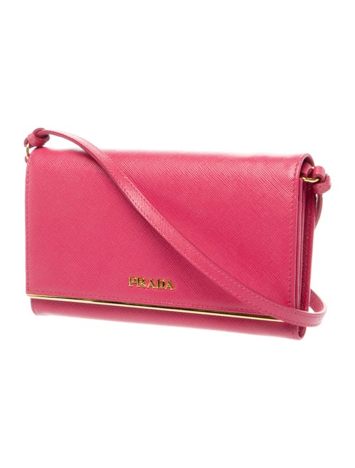 Prada Saffiano Leather Metal