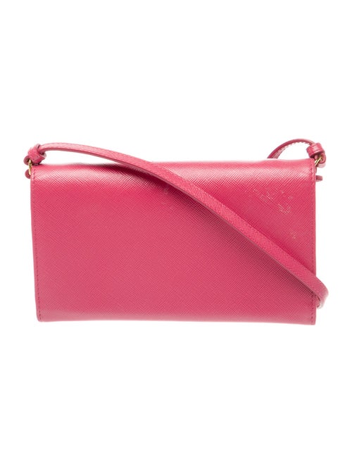 Prada Saffiano Leather Metal