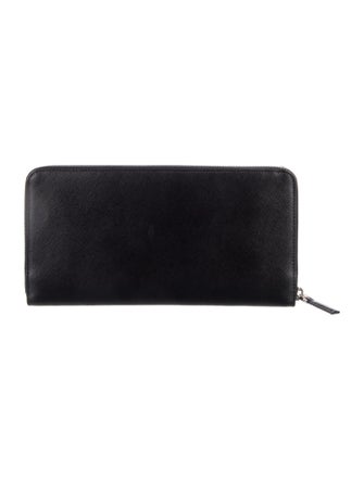Prada Saffiano Lux Leather Continental Wallet