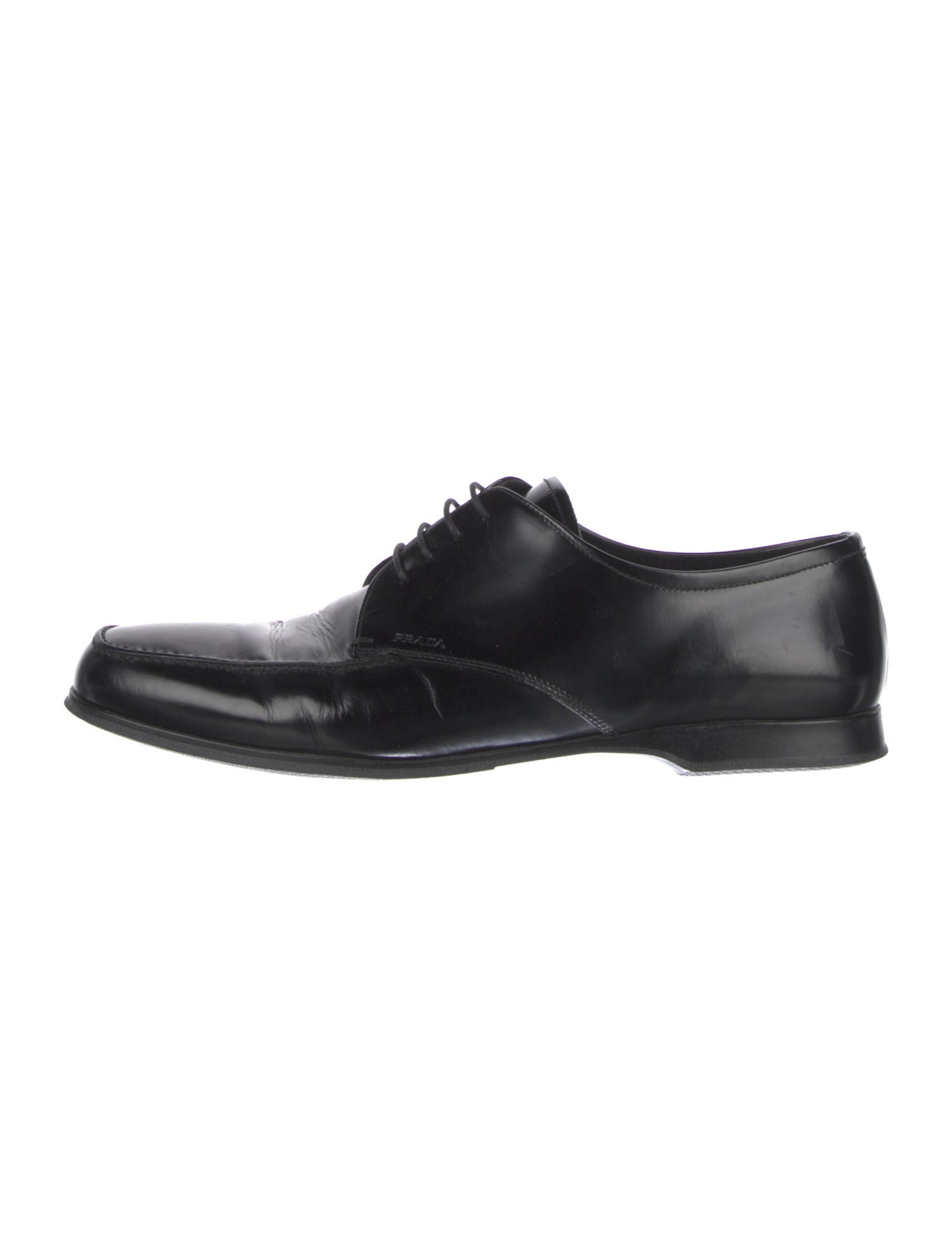 Prada Leather Derby Shoes