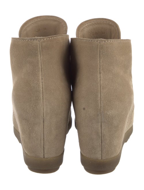 Prada Suede Lace-Up Boots