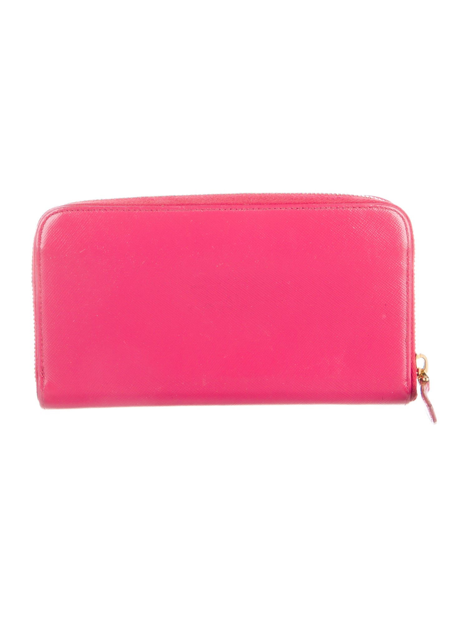 Prada Saffiano Lux Leather Continental Wallet