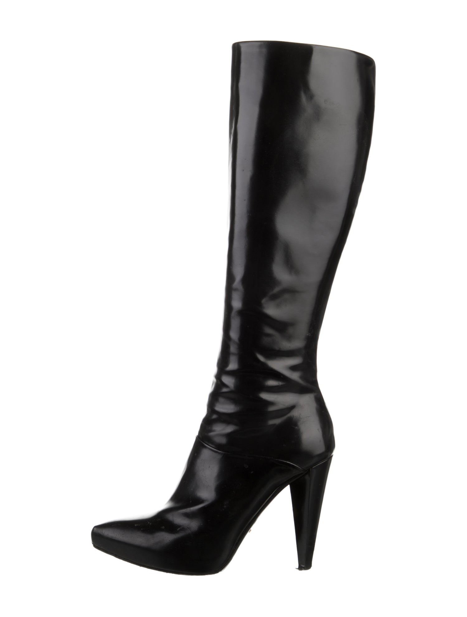 Prada Patent Leather Boots