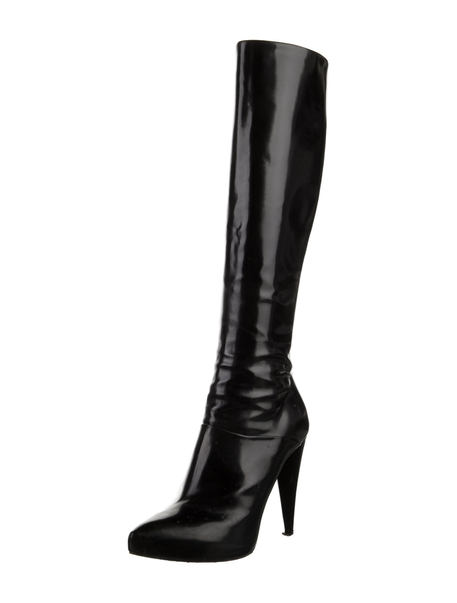 Prada Patent Leather Boots