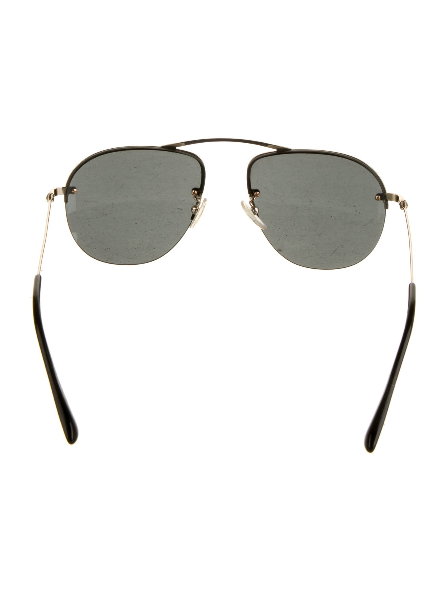 Prada Aviator Tinted Sunglasses