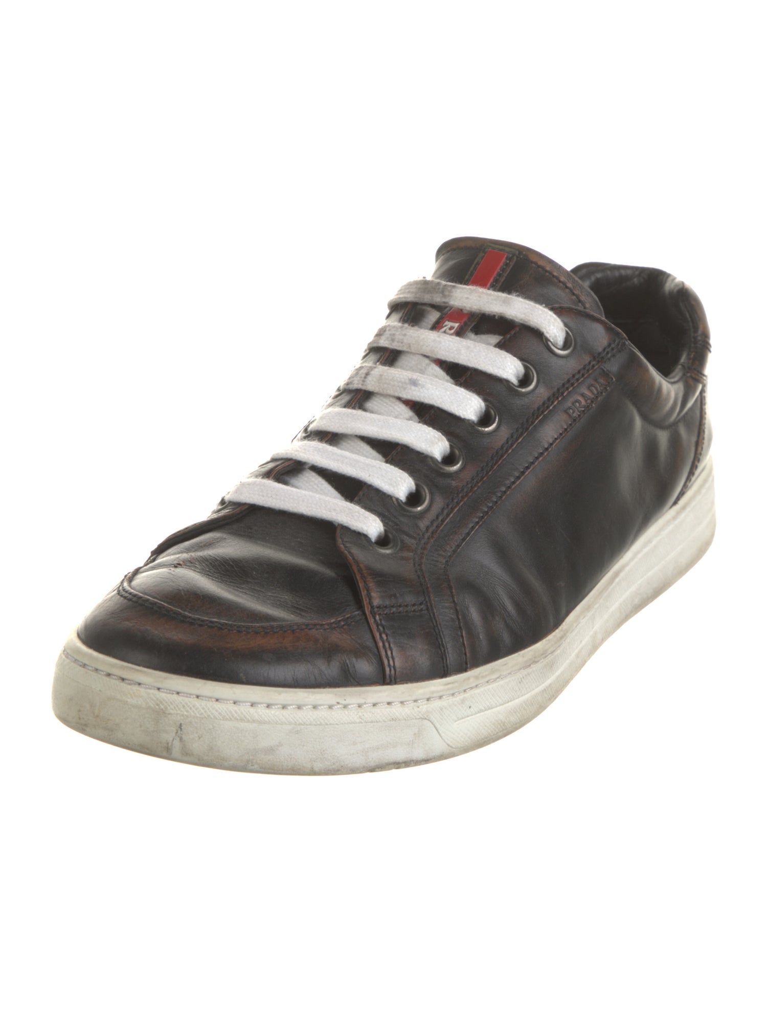 Prada Leather Sneakers