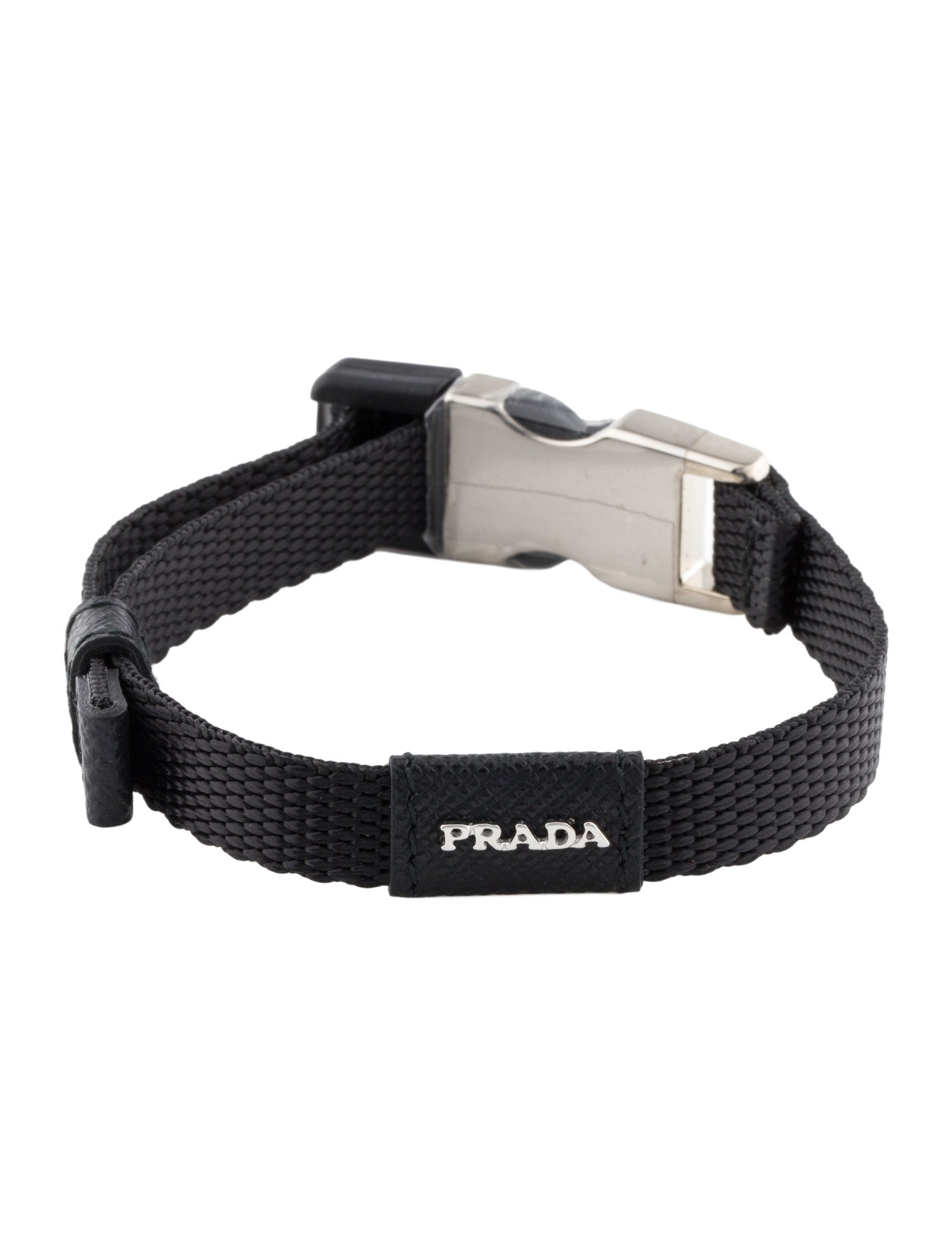 Prada Nylon Cuff Bracelet