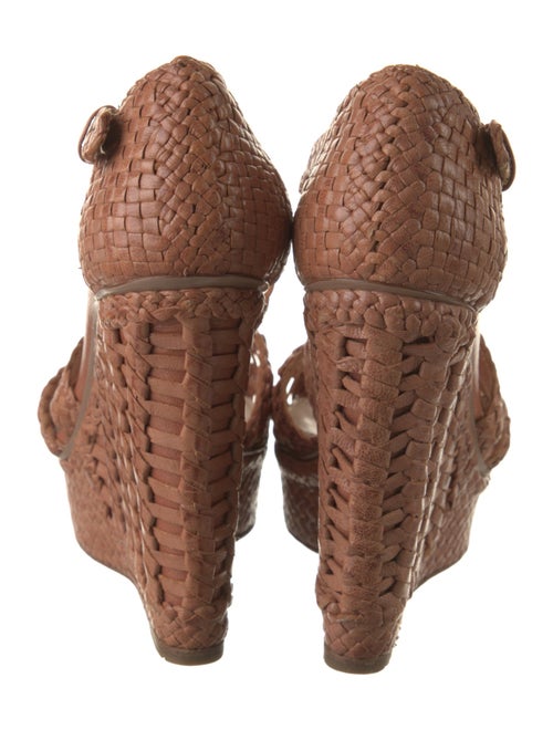 Prada Leather Patterned Pumps