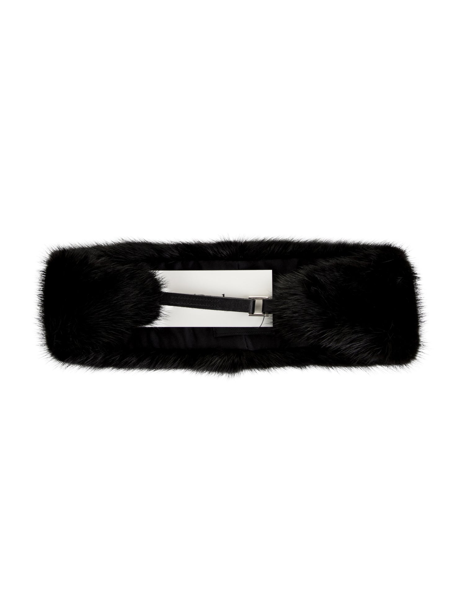 Prada mink headband