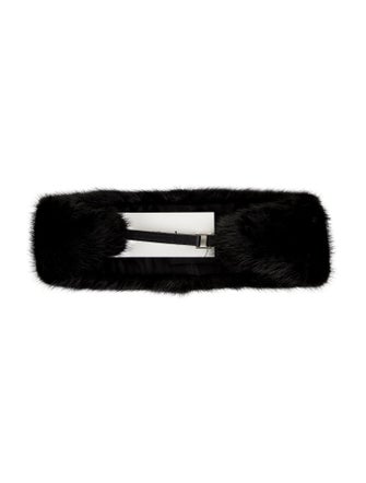Prada mink headband