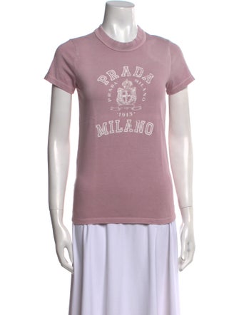 Prada 2025 Graphic Print T-Shirt