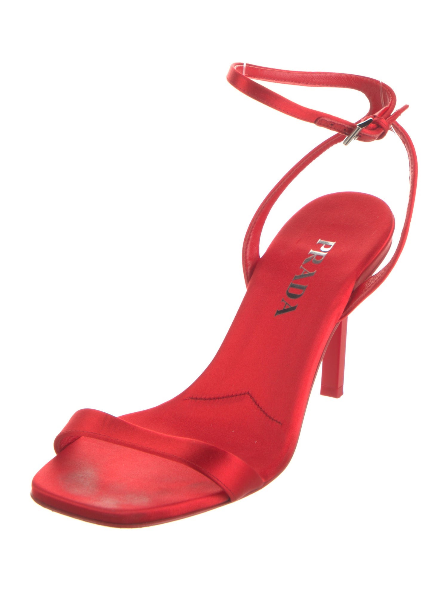 Prada Satin Sandals