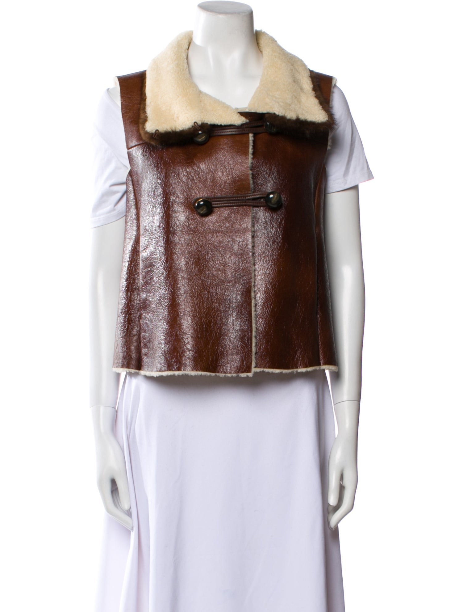 Prada Vintage 2010 Fur Jacket