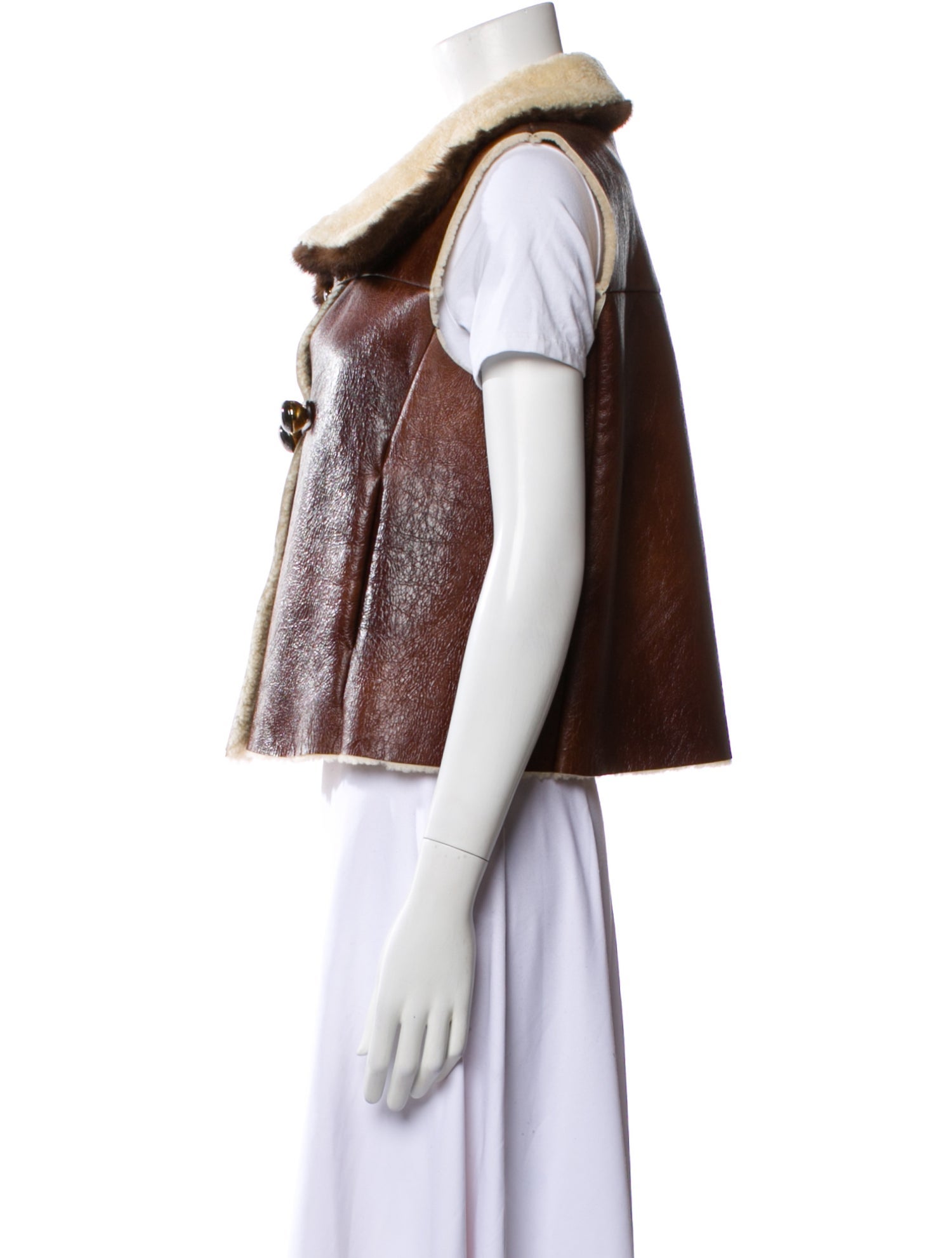 Prada Vintage 2010 Fur Jacket