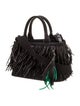 Prada Canvas Top Handle Bag