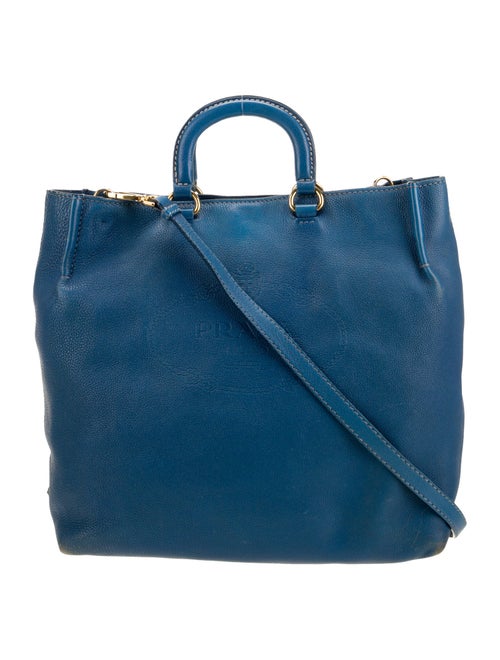 Prada Soft Calf Leather Tote