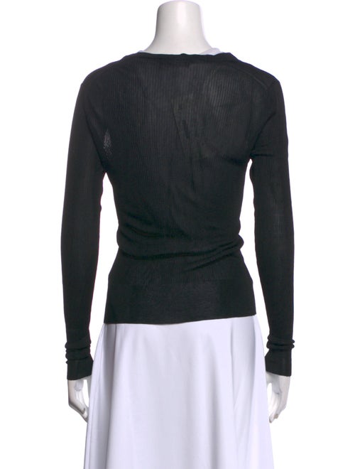 Prada Wool V-Neck Top