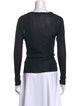 Prada Wool V-Neck Top
