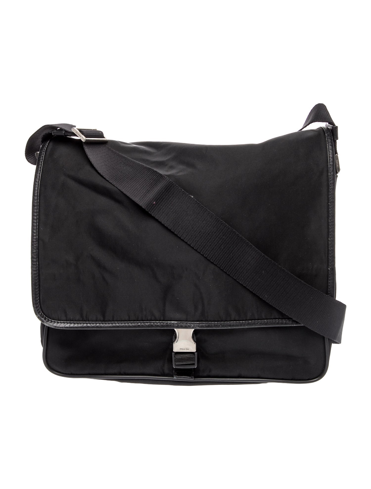 Prada Tessuto Nylon Messenger Bag