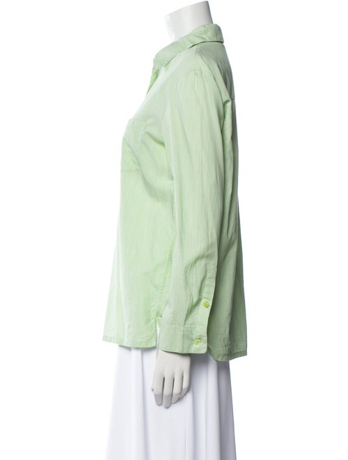 Prada 2015 Long Sleeve Button-Up Top