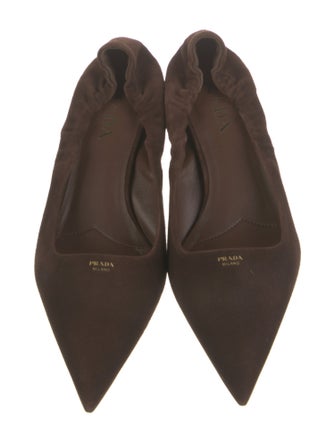 Prada Suede Pumps