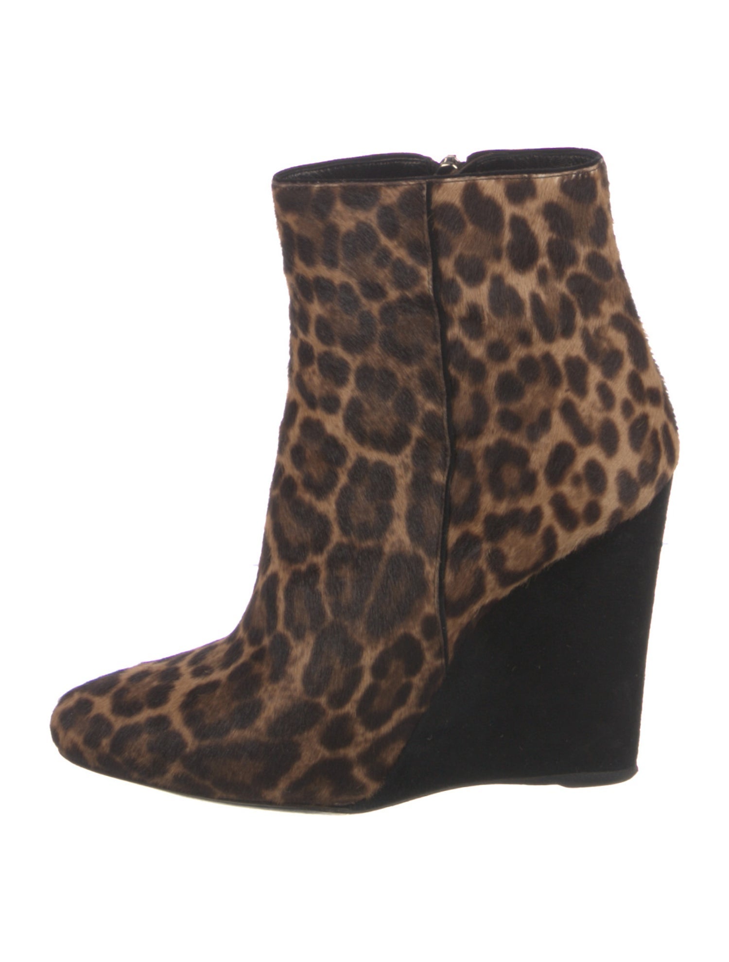 Prada Ponyhair Animal Print Boots