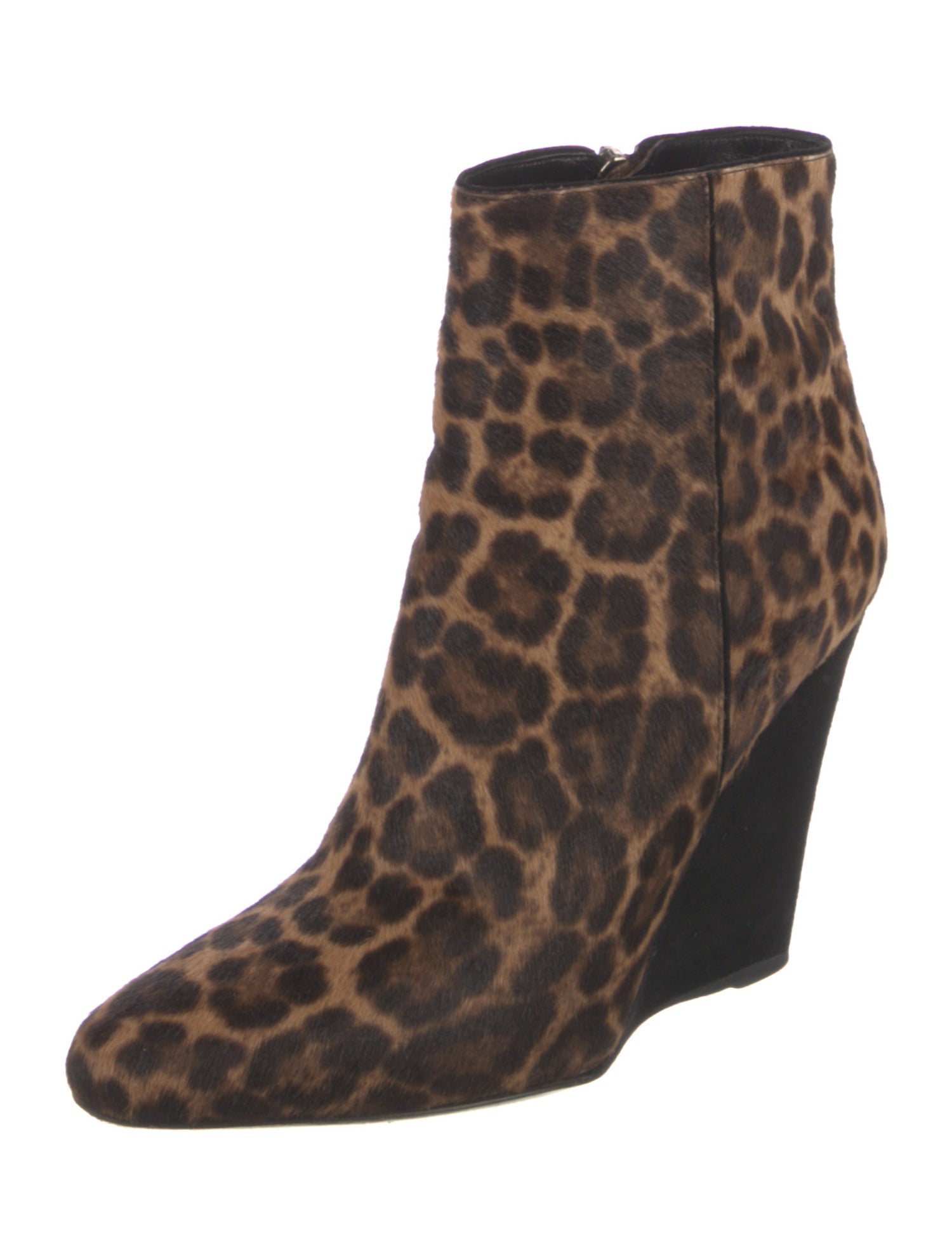 Prada Ponyhair Animal Print Boots