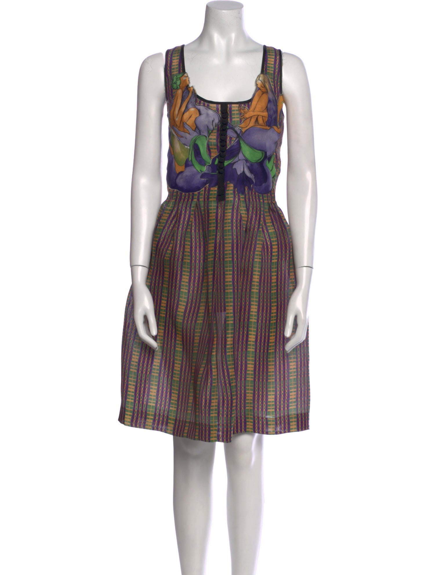 Prada Vintage Knee-Length Dress w/ Tags