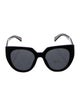 Prada Oversize Tinted Sunglasses