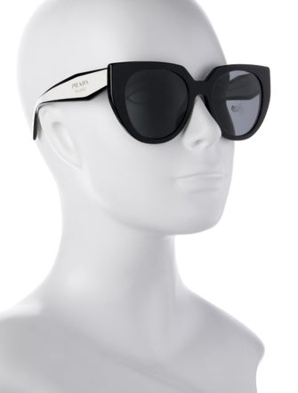 Prada Oversize Tinted Sunglasses