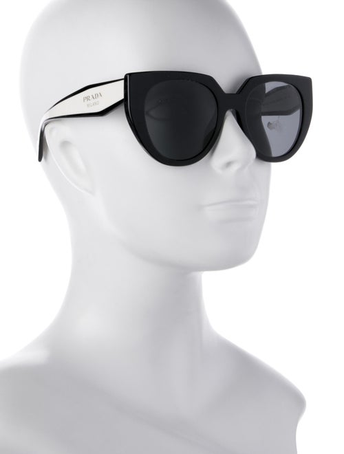Prada Oversize Tinted Sunglasses