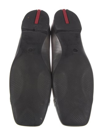 Prada Leather Ballet Flats