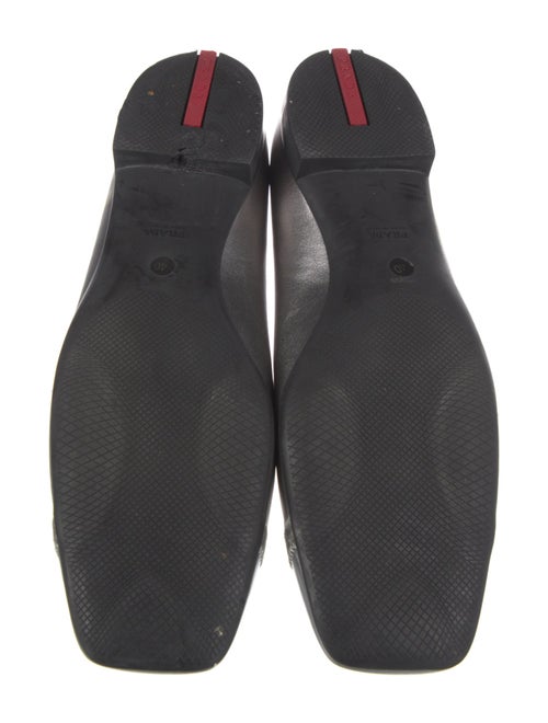 Prada Leather Ballet Flats