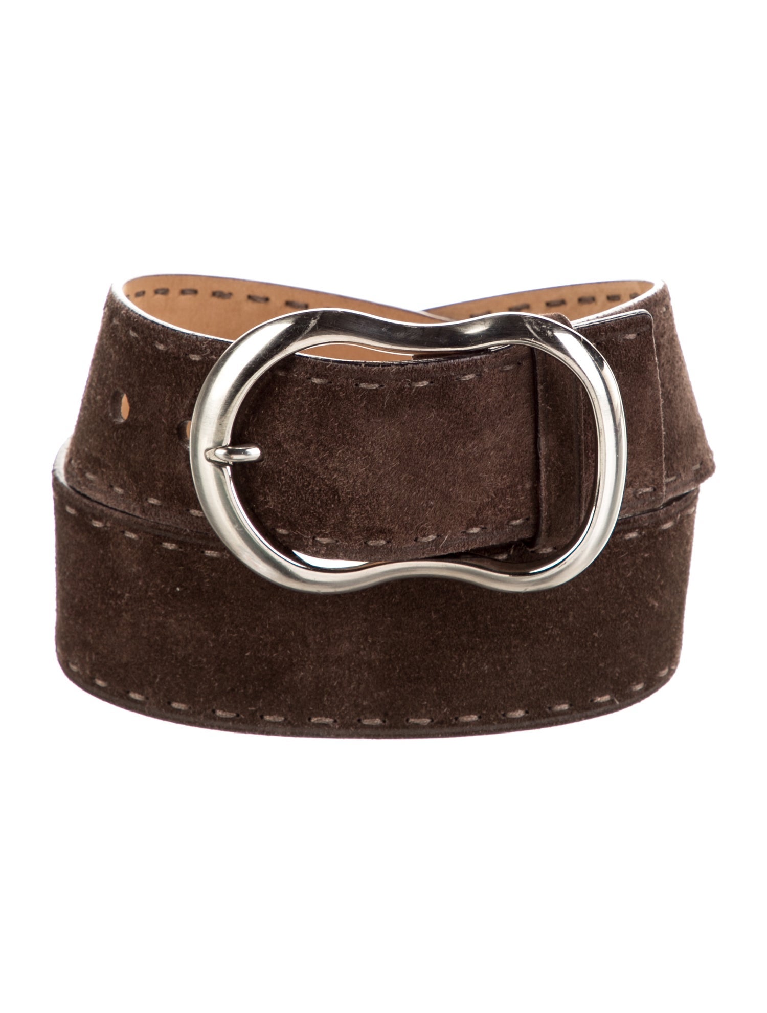 Prada Vintage Suede Belt