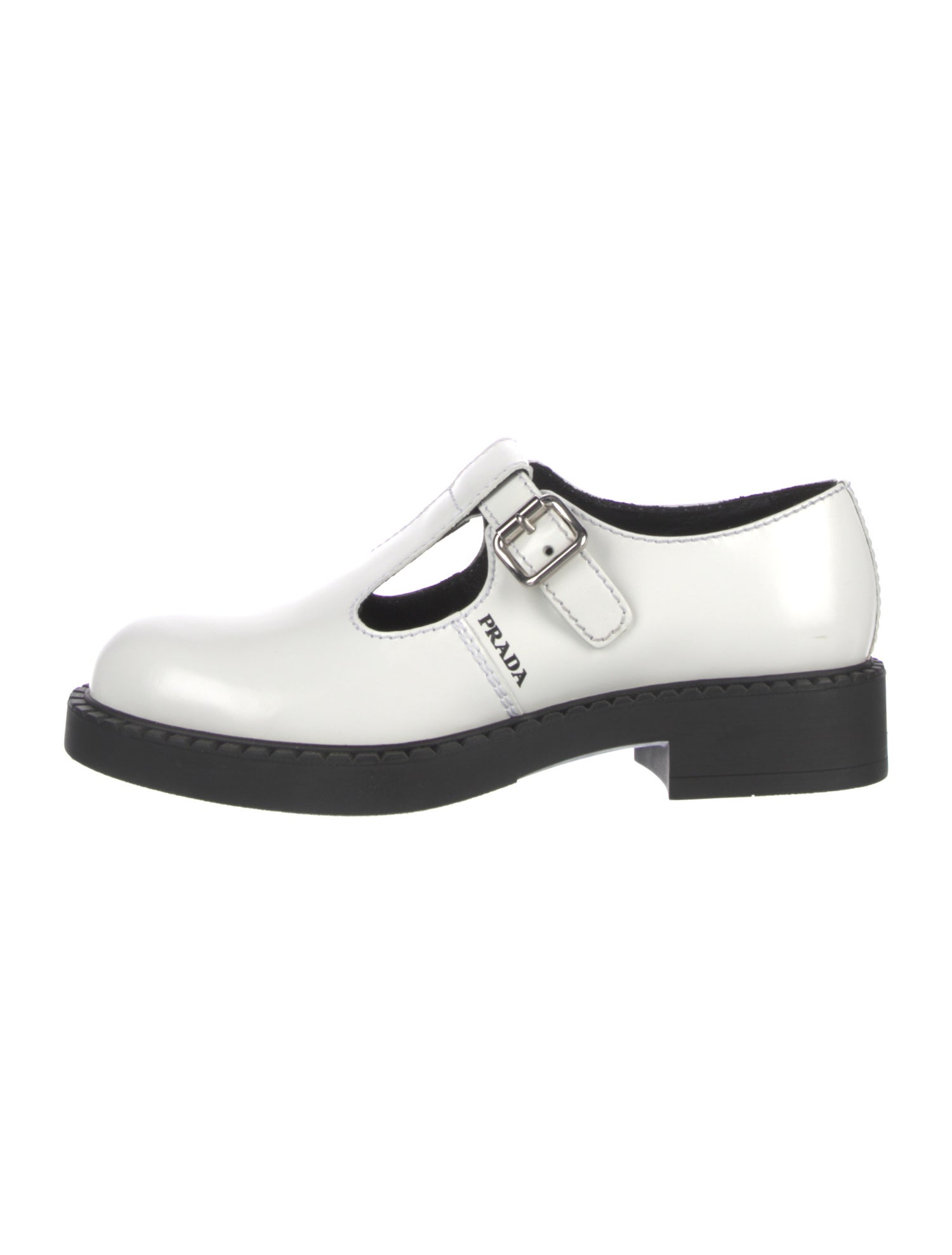 Prada Leather Dress Loafers