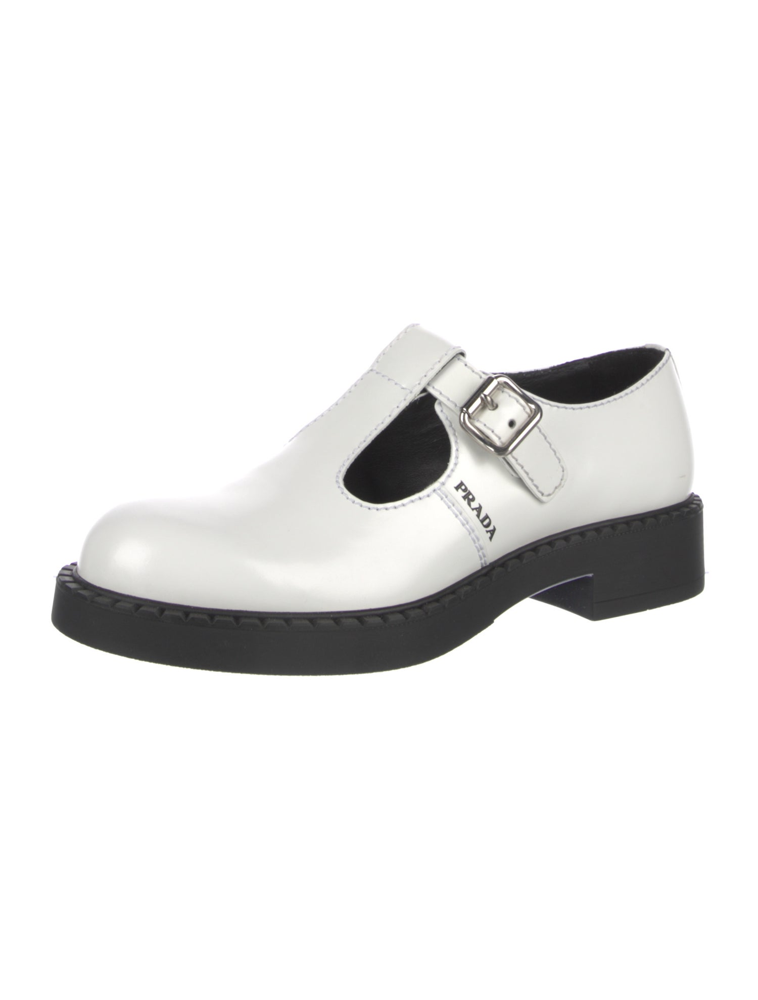 Prada Leather Dress Loafers