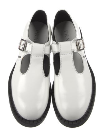 Prada Leather Dress Loafers