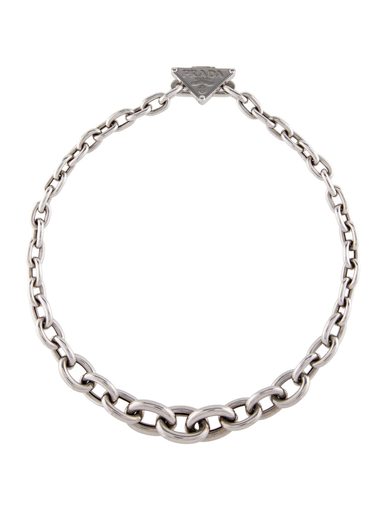 Prada Symbole Chain Necklace