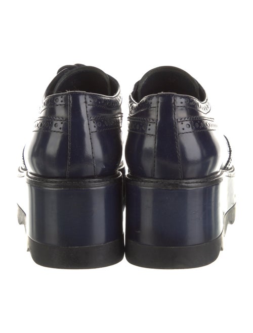 Prada Patent Leather Lasercut Accents Pumps