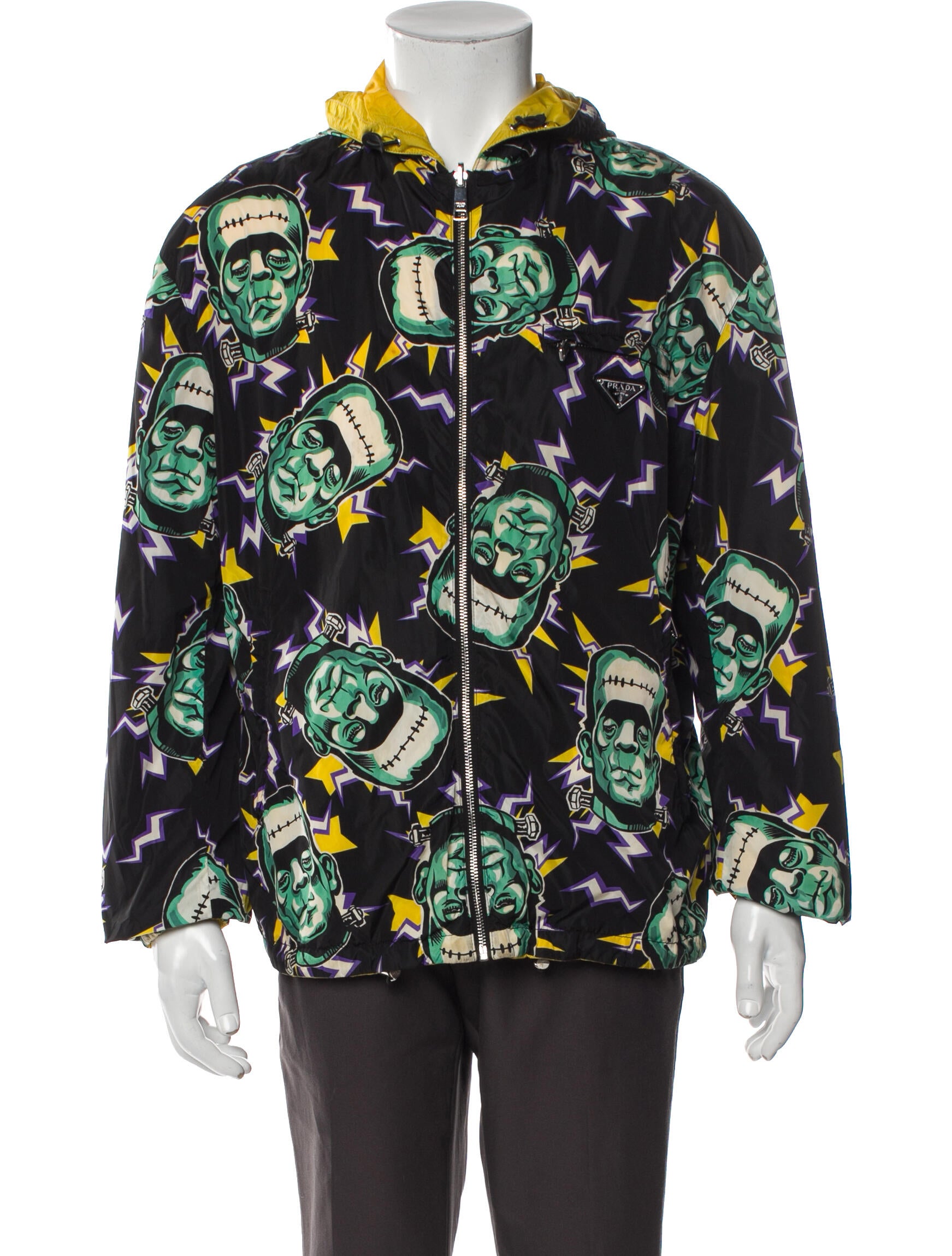 Prada x Universal Studios 2019 'Frankenstein' Reversible Windbreaker