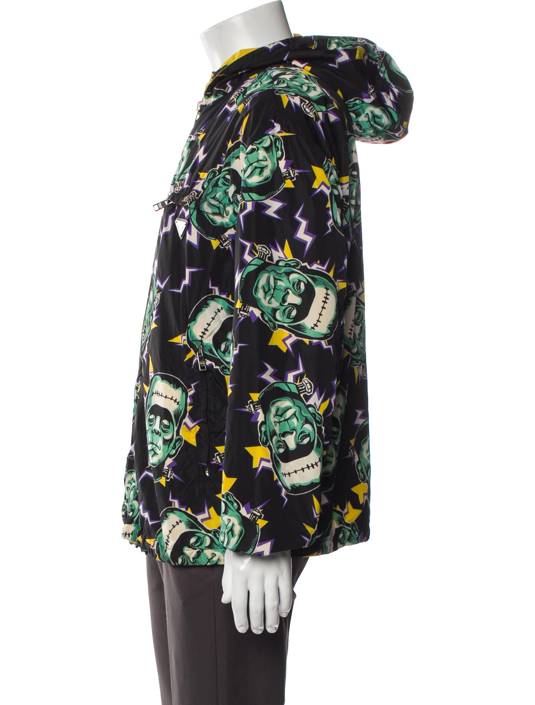 Prada x Universal Studios 2019 'Frankenstein' Reversible Windbreaker