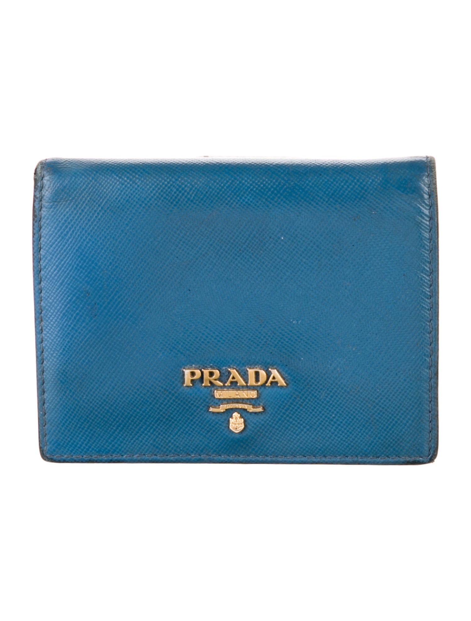 Prada Saffiano Metal Leather Wallet