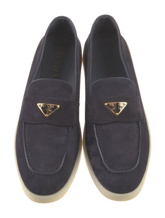 Prada Suede Loafers