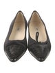 Prada Satin Bow Accents Flats